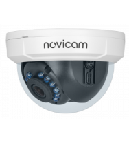 HIT 10 (ver.1300) Novicam  Купольная внутренняя видеокамера 4 в 1, 720p с ИК подсветкой и мегапиксельным объективом