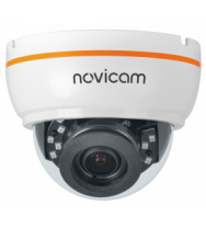 BASIC 36  Novicam Внутренняя купольная IP видеокамера 3Мп с ИК подсветкой и мегапиксельным вариофокальным объективом