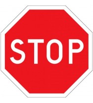 Дорожный знак  Восьмиугольный 2.5 (STOP)