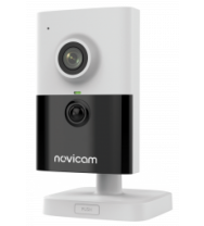 PRO 25 (ver.1281) Novicam Компактная внутренняя IP видеокамера 1080p с Wi-Fi модулем, ИК подсветкой и мегапиксельным объективом
