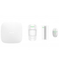 Ajax StarterKit (white) - Комплект беспроводной сигнализации для дома и офиса