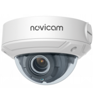 PRO 27 Novicam Вандалозащищённая уличная всепогодная купольная IP видеокамера 1080p с ИК подсветкой и мегапиксельным вариофокальным объективом