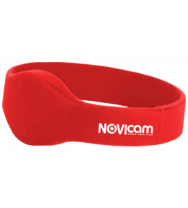 NOVIcam MB10 red Идентификатор Mifare в виде браслета